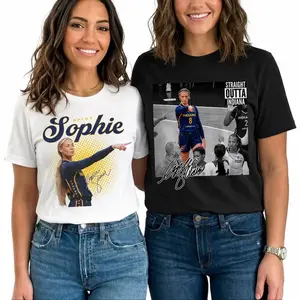 Team Sophie Straight Outta Basketball T-Shirt , Gift for Fans, Basketball Sophie Straight T-Shirt Lover Gift, TikTok Shop Crewneck