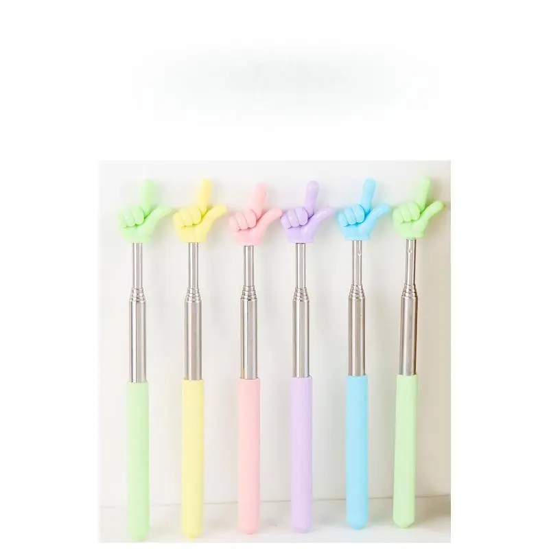 Cute Hand-Shaped Reading Pointer for Kids, Retractable Telescopic Teaching Baton for Parents and Classroom Guidance, Stylish Accessories, Pointing
