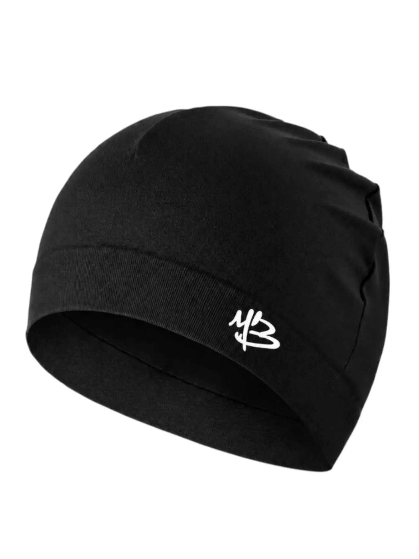 1-2-3 Pcs Unisex Embroidered Knit Beanie, Soft Sleep Cap, High-Stretch Sports Hat, Premium Headwear, Elastic Helmet Liner Cycling Accessory for Outdoor Activities. Snug & Comfortable, Minimalist & Stylish, All-Season Use