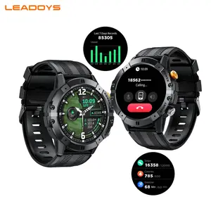 LEADOYS C29 Rugged Outdoor Smart Watch for Men&Women, 1.53inch HD Touch Screen, 10Meter Waterproof, 100+Sports Modes, 200+Watch Faces for Choose, 7/24 Healthy Tracking, Fitness Tracker, Running Watch