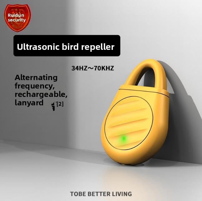 Outdoor new ultrasonic bird repelling artifact, special pigeon repelling bird repelling device for home balcony