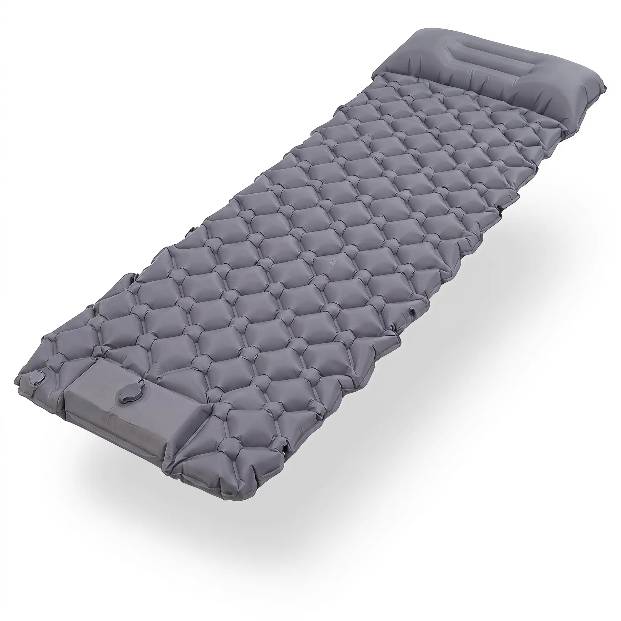 Ultra-Light Camping Sleeping Pad, Inflatable Pillow and Mattress Set, Compact Waterproof Outdoor Gear, Ideal for Hiking and Travel