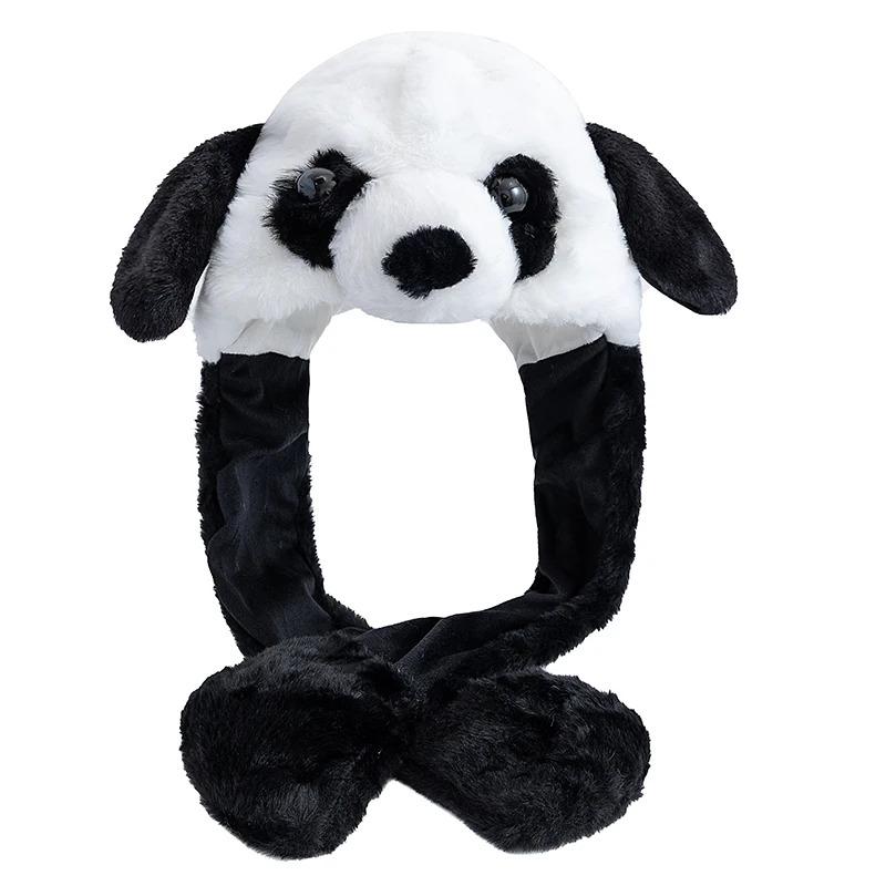 Hot Sale Unisex Funny Ear Hat Cow Animal Style Cute Ear Moving Up Cap Men Women Girls Rabbits Ears Plush Winter Lovely Hat ﻿