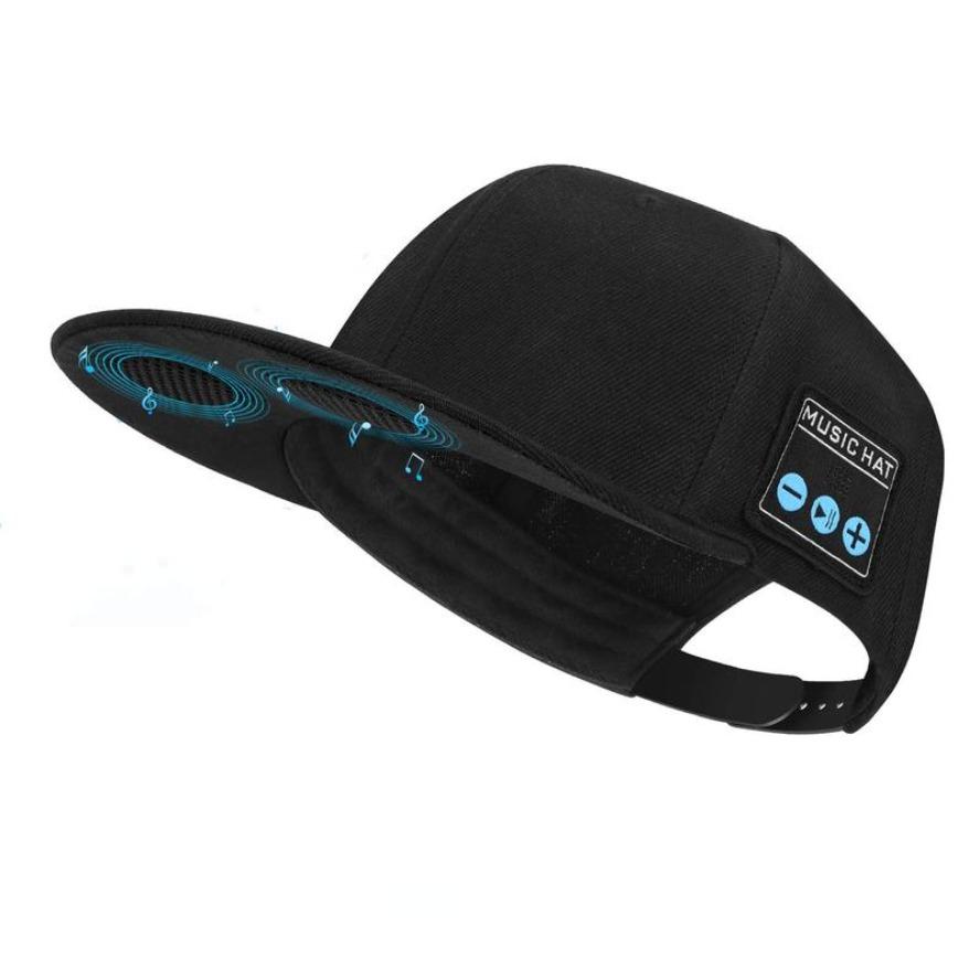 Adjustable Bluetooth Speaker Hat Wireless Smart Audio Sports Cap Unisex Outdoor Running Hat Soft Breathable Fit Hands-Free Music Ideal Gift