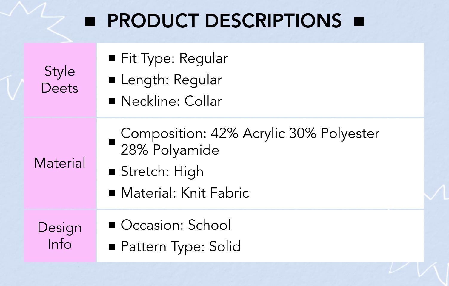 Cider [size 2-10] Cable Knit Collar Two Tone Long Sleeve Top