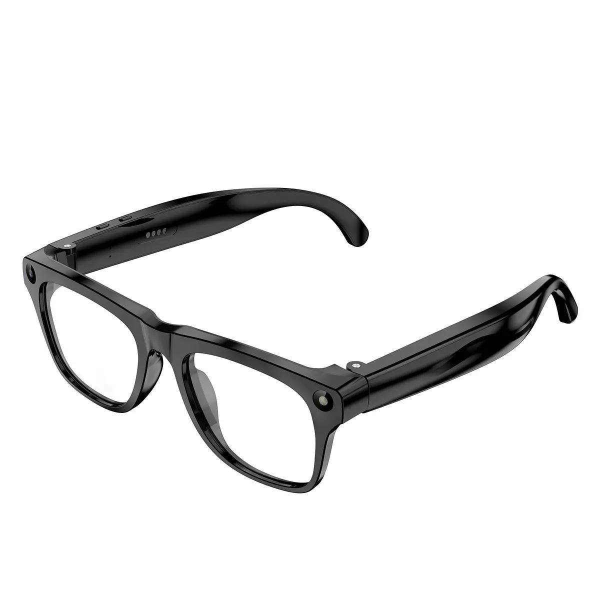 AI Translation Smart Glasses with 8MP Camera, Voice Control, Real-Time Translation, WiFi Transfer, Wireless Call, Music Playback, Outdoor Use, Interchangeable Lenses, AI Camera Glasses