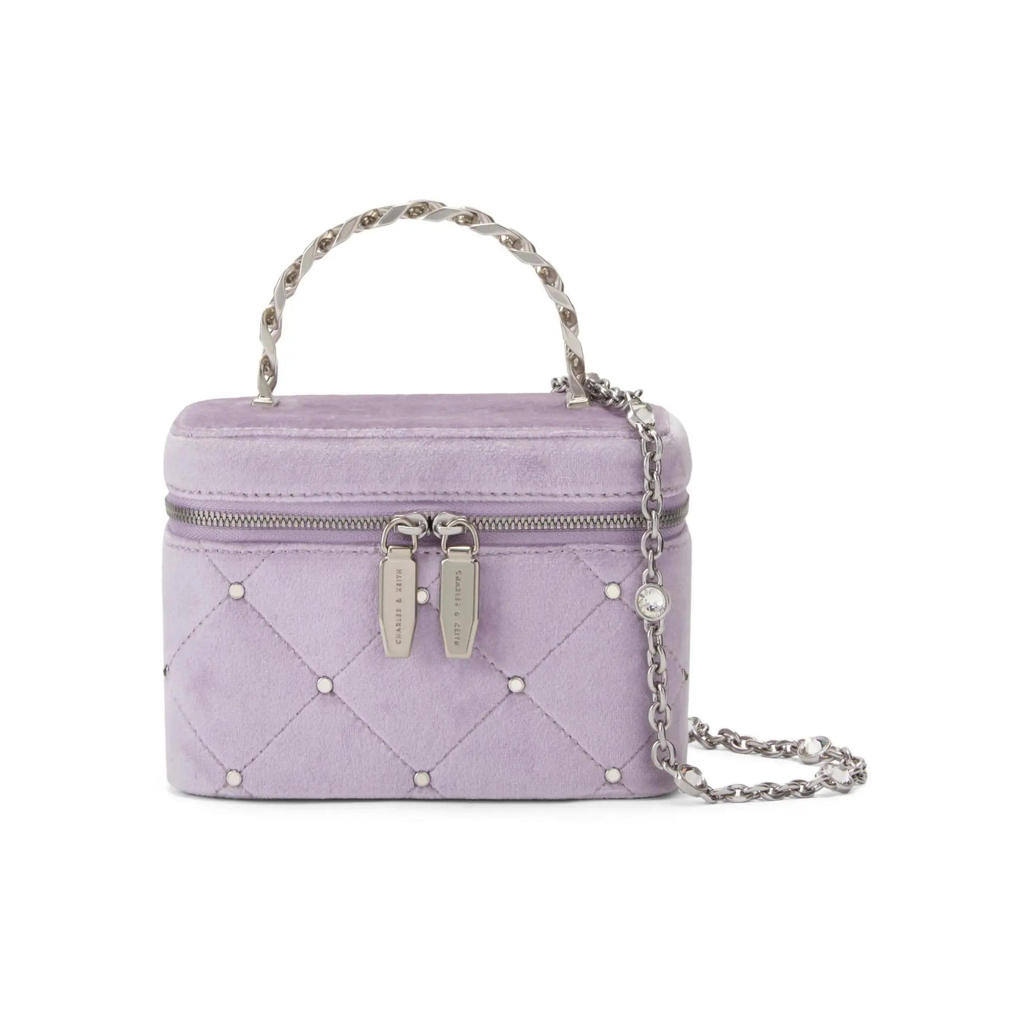 Charles & Keith Honor of Kings Collection Xiao Qiao Fabric Jewelry Handbag for Women, Small Size, Multicolor