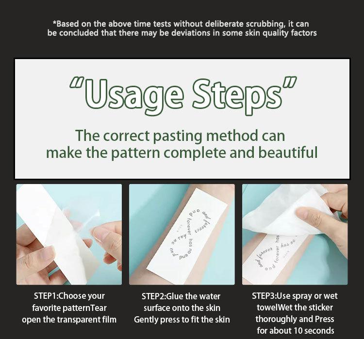 Barbed Wire Armband Juice Temporary Tattoo Sticker Magic Tattoo Waterproof Long-Lasting 7-15 Days Herbal Semi-Permanent Tattoo for Women Arm Collarbone Realistic Tattoo Fake Tattoo Line Tattoo