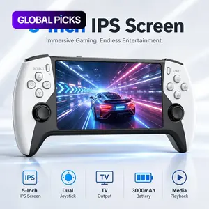 Sf3500 Retro Handheld Game Console, Video Game Console, 5-Inch IPS HD Screen, Multi-Retro Arcade Simulators, HDMI Output, Dual Player Mode, Perfect for Gaming Enthusiasts #GLOBAL PICKS