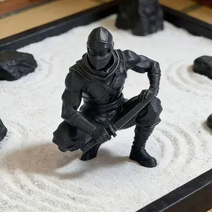 3D Printed Ninja Knife Grip Figurine, Unique Gift Idea, Trendy Decorative Item, Home Decoration Collectible, Perfect for Collectors and Enthusiasts