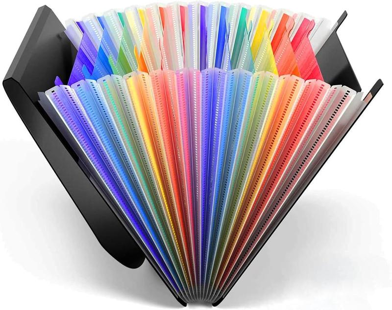 Accordion File Organizer,13 Pockets Expanding File Folder with Blank Labels,Portable Monthly Paper Bill Tax Receipt Organizer,Desktop Folders A4 Letter Paper Document Storage Organize,Black Accordion File Organizer,13 Pockets Expanding File Folder with Blank Labels,Portable Monthly Paper Bill Tax Receipt Organizer,Desktop Folders A4 Letter Paper Document Storage Organize,Black