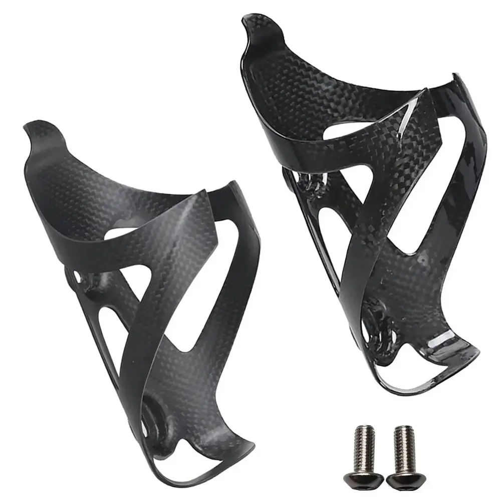 Ultra Light Full Carbon Fiber Bicycle Water Bottle Cage Matte Glossy MTB Road Bike Bottle Holder Durable Cycling Equipment