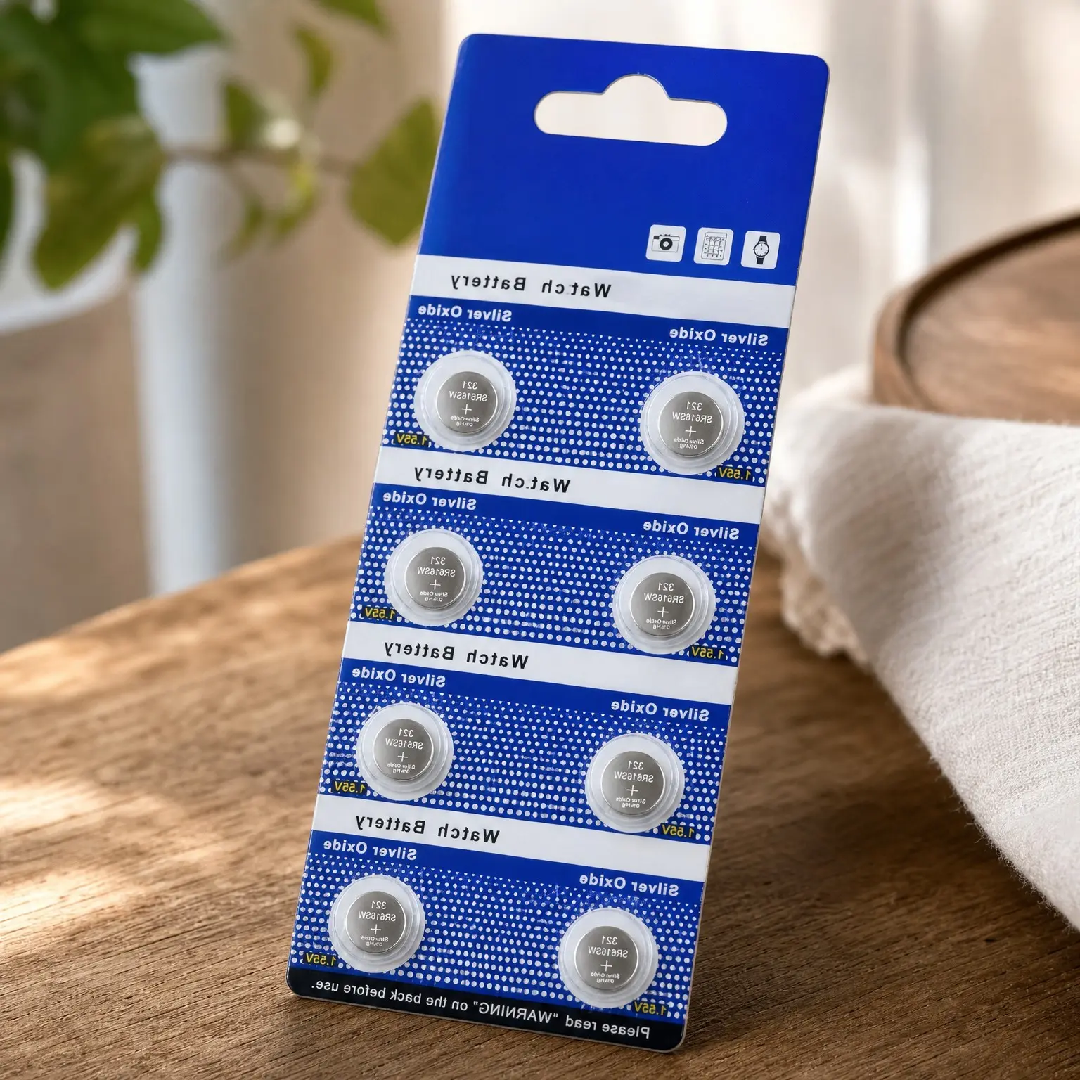 321 SR616SW 1.5V Button Cell Watch Battery (10-Pack)Gift