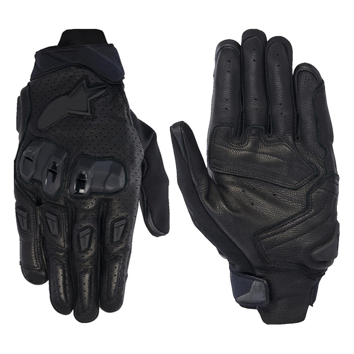 The new SP X7 motorcycle riding gloves from a Star are made of genuine leather, are shockproof, wear-resistant and breathable, and feature a touch screen