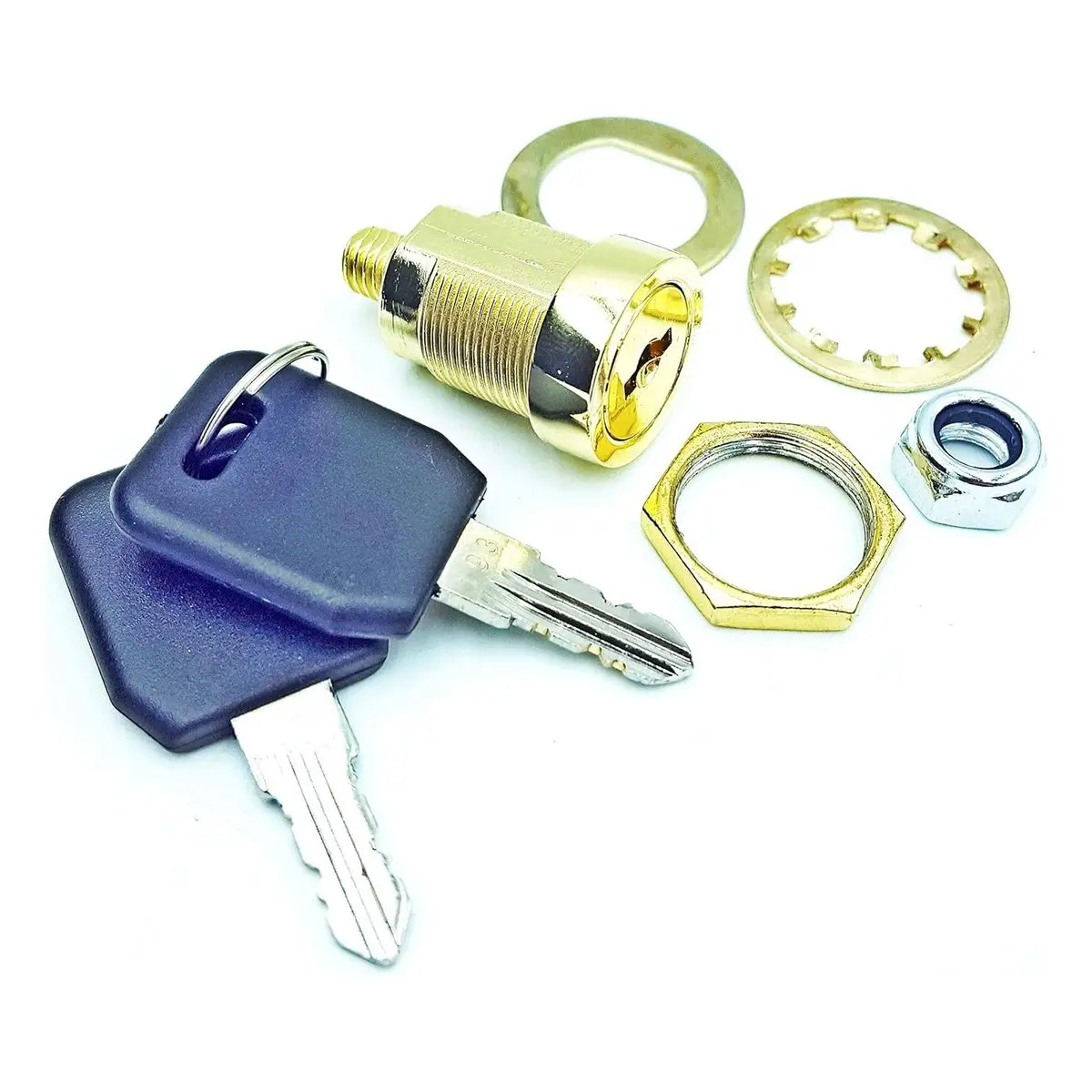 Replacement Lock for Stack-on Cabinets and Tool Chests, Keyed Alike, Easy to Install, Durable Metal Construction
