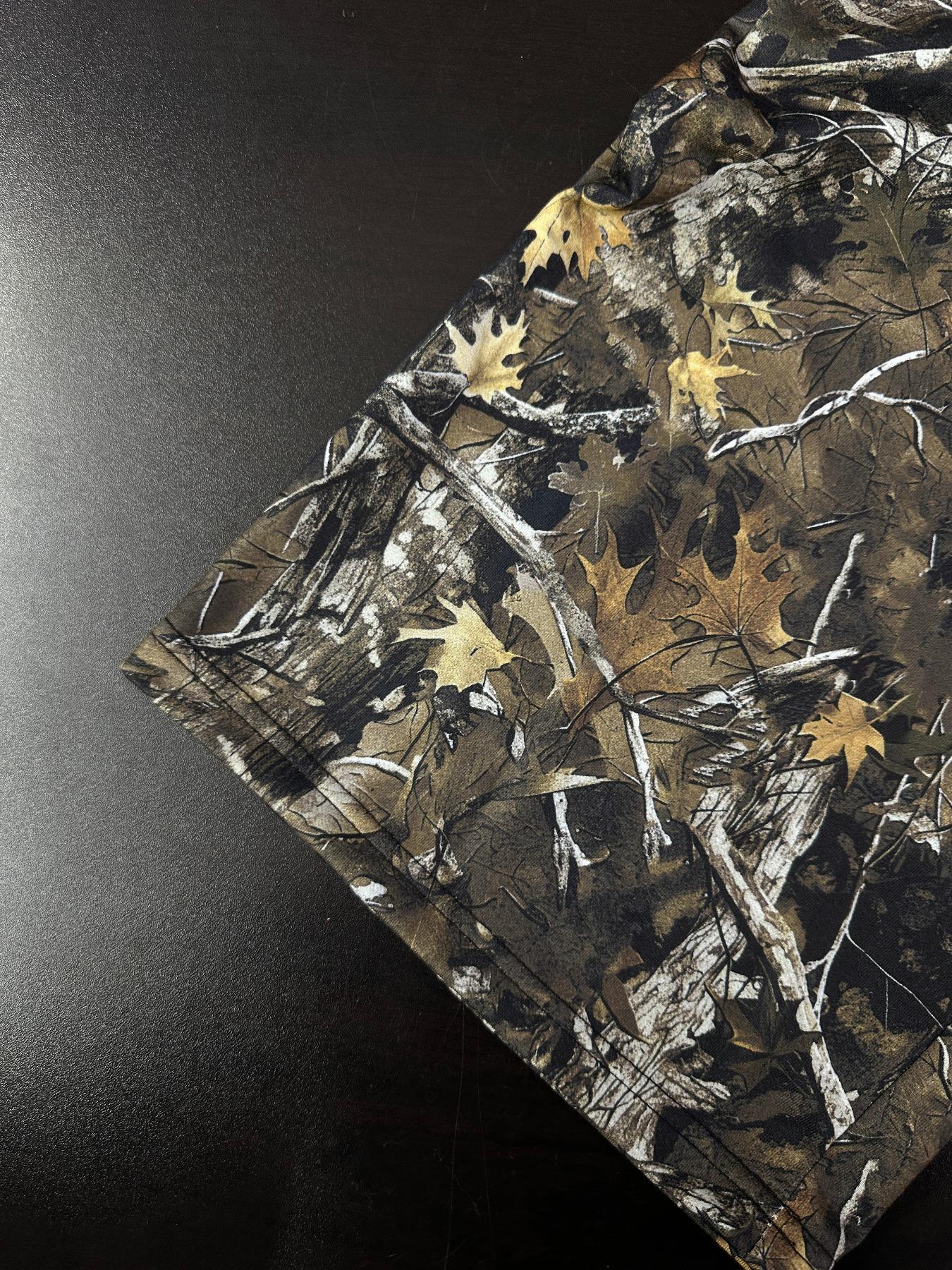 Unisex Camo Print Trousers, Casual Comfy Breathable Straight Leg Trousers for Daily Wear, Fashion Camouflage Print Bottoms for Summer, Pants