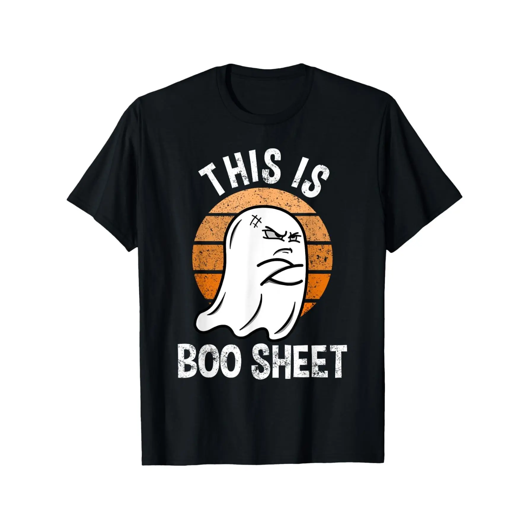 This Is Boo Sheet Funny Ghost Costume Women Men Halloween T-Shirt