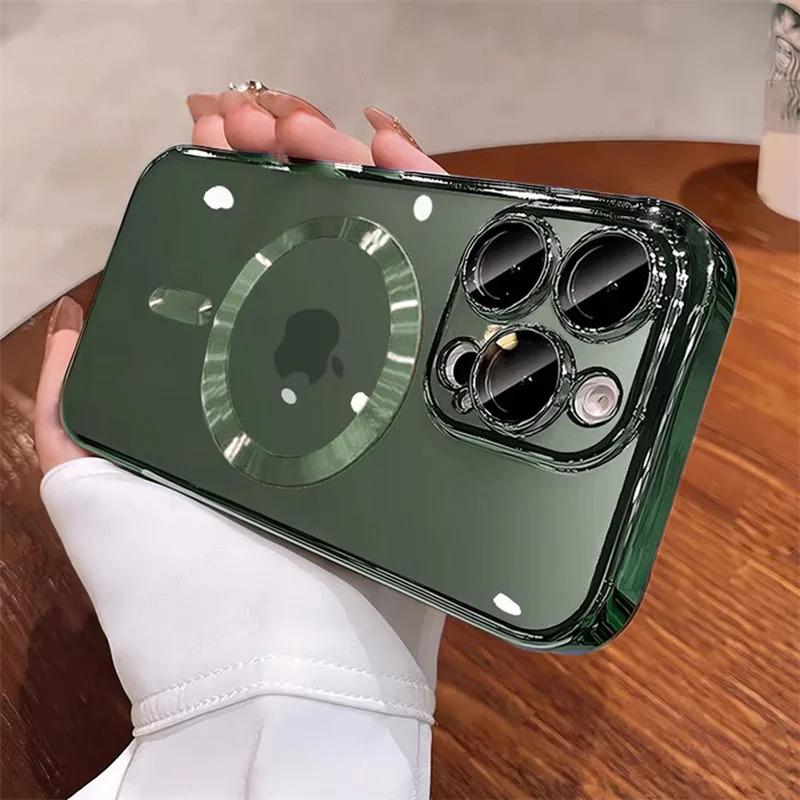 New Official Desert Gold Phone Case For iPhone 17Air 17 16 15 14 13 12 11 Pro Max Plus Clear Magsafe Magnetic Lens Protect Soft Cover