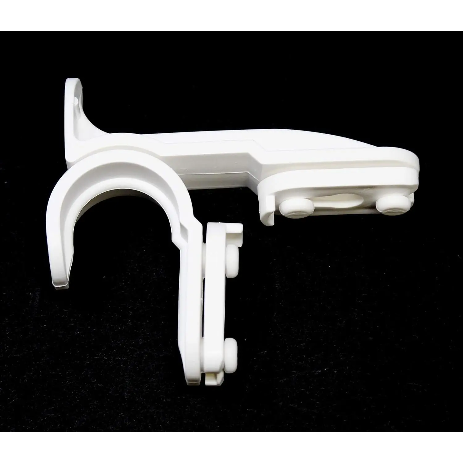 Plastic Latch Set Kit for Standard Mailbox Repair, White