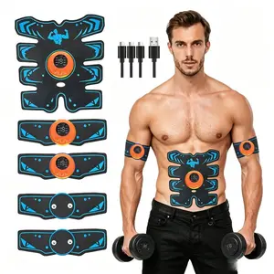 Abs Stimulator Abdominal Machine, Smart Gym System Ab Trainer, Core Trainer Multi-Part Massage, Home Office Exercise Equipment