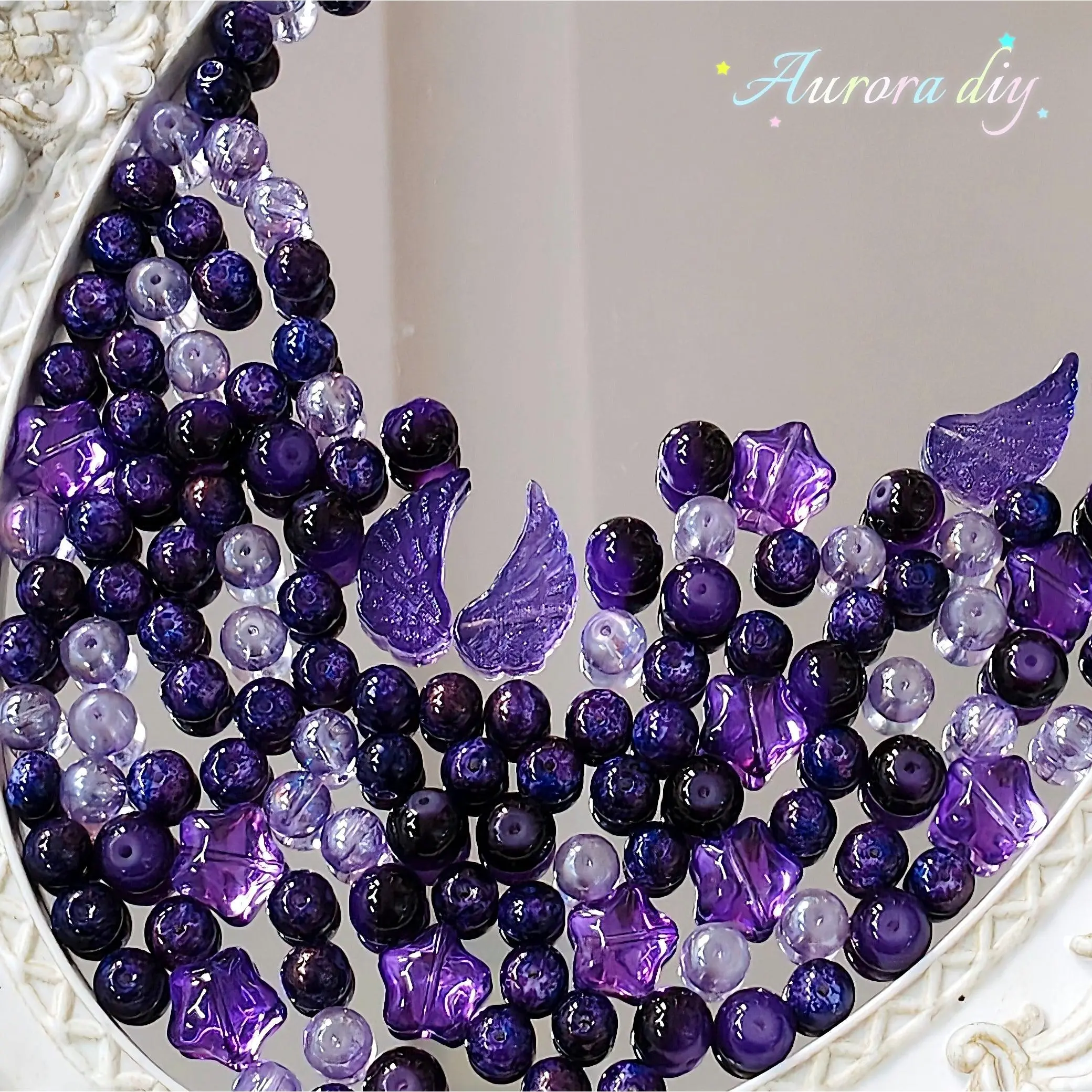 ✨【NEW】Glass-Amethyst Sky