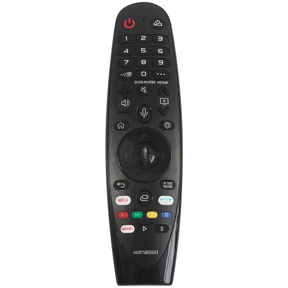 20GA AKB75855501 Replacement Remote Control for LG Smart TVs, Infrared Remote Control, Fit for LG Many Smart TV Models （No Pointer Function）