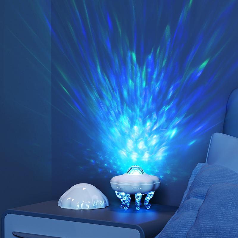 Jellyfish Ocean Wave Projector Light with Timer Remote Control Water Ripple Romantic Ambient USB Powered Home Decor Lighting Serene Ambiance Easy Operation Customizable Jellyfish Ocean Wave Projector Light with Timer Remote Control Water Ripple Romantic Ambient USB Powered Home Decor Lighting Serene Ambiance Easy Operation Customizable