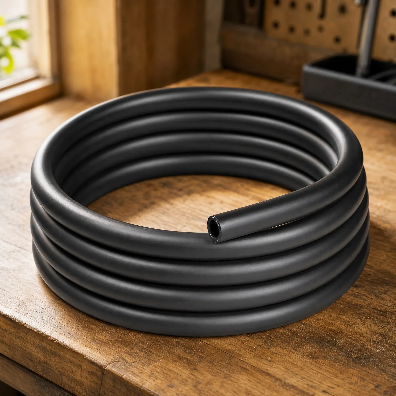 3/4" x 10FT Heater Hose, SAE 20R3 Coolant Radiator Hose 100PSI, 3-Layer Construction, -40°F to 257°F, Compatible with Coolant, Water, Antifreeze