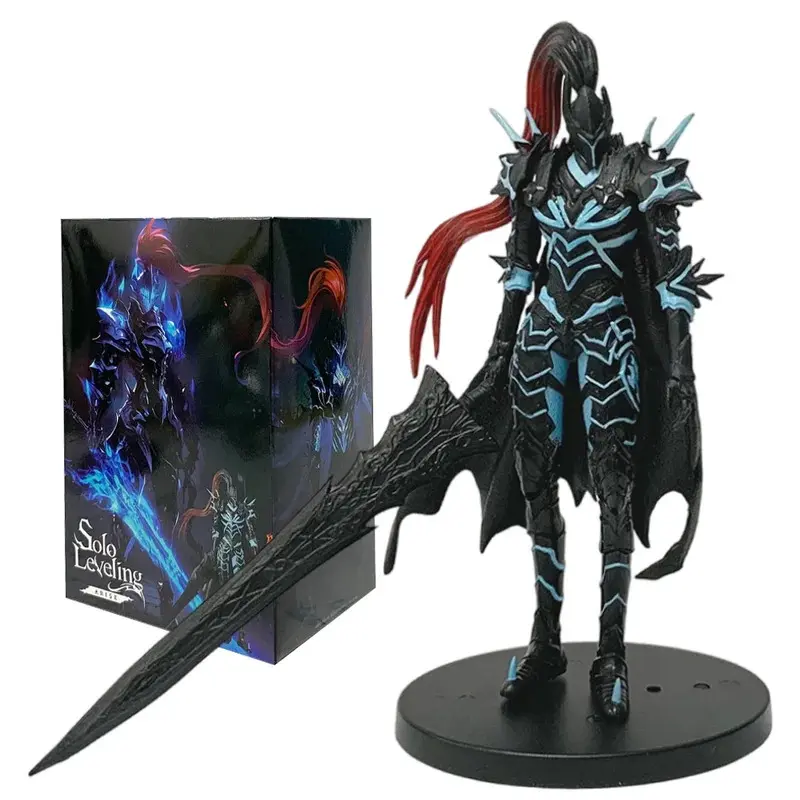 Hot Anime Solo Leveling Knight Commander Yegret Blood Shadow Shadow Legion PVC Model Ornament Children Toy Holiday Gift In Stock