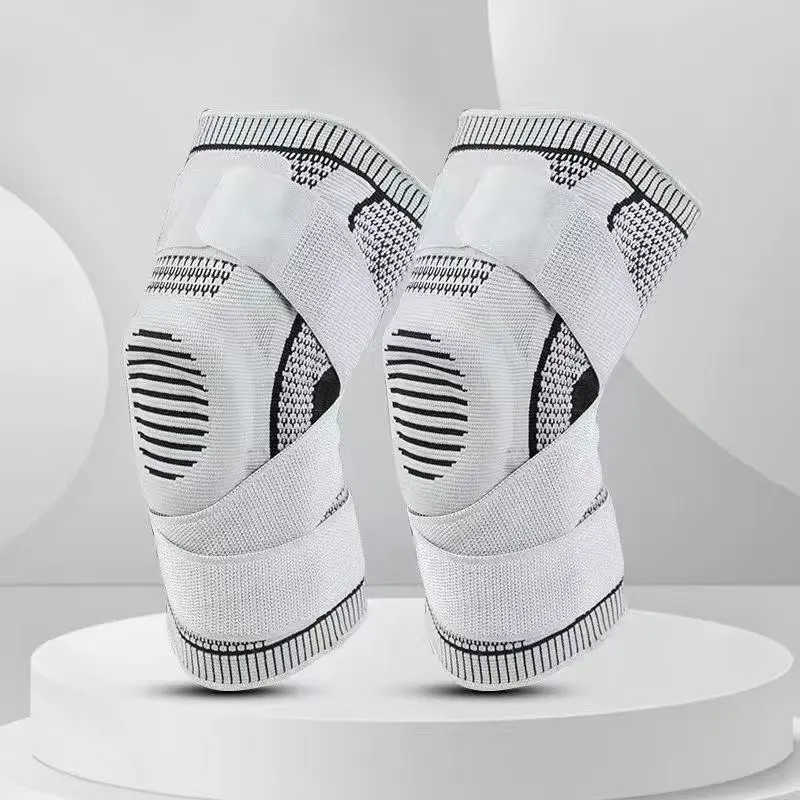 Knee Braces, 2-Pack, Knee Support Compression Sleeves, Fitness Sports Knee Braces, Women's & Men's Compression Suitable for Running, Fitness, Basketball