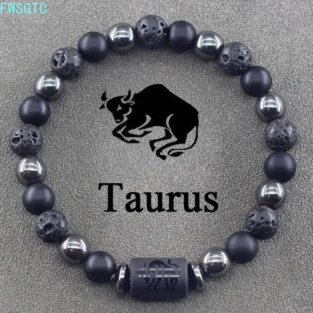 2026 New Arrival Zodiac Sign Natural Stone Beaded Bracelet, Adjustable Unisex Astrology Jewelry, Personalized Symbolic Gift for Women, Men & Couple Daily Wear