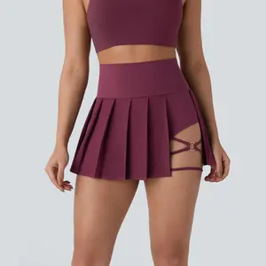 Halara Breezeful™ High Waisted Pleated 2-in-1 Side & Pocket Asymmetric Hem Quick Dry Mini Dance Skirt Halara Breezeful™ High Waisted Pleated 2-in-1 Side & Pocket Asymmetric Hem Quick Dry Mini Dance Skirt