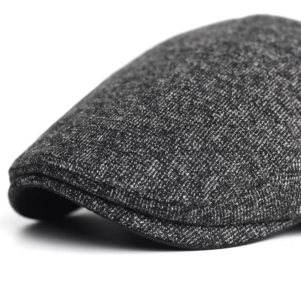 Autumn Winter Thick Warm Newsboy Caps Men Women Soft Beret Hat Casual Fashion Detective Hats Retro Driver Flat Caps