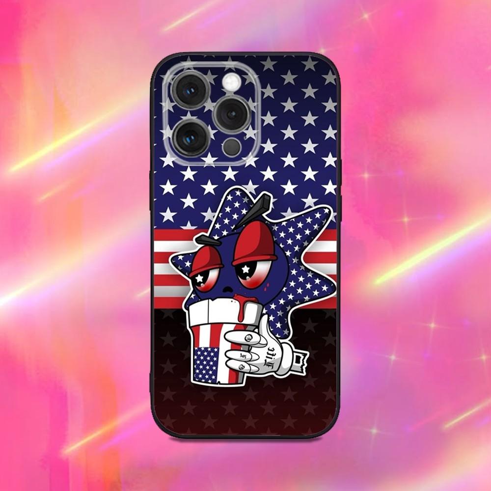 G-GLO G-GANG Rapper Logo Phone Case For iPhone17, 16,15,14,13,12,11,Pro,Max,Plus,X,XS,Soft Silicone Black Case