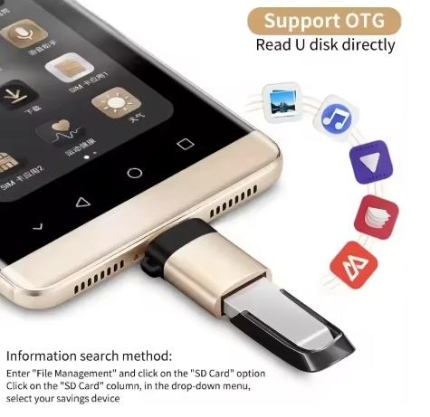 USB 3.0 To USB C OTG Adapter Type C Male To USB 3.0 Female Adapter OTG Converter For PC Computer Laptop Mac Xiaomi Smart Phone USB C to USB Adapters Pack