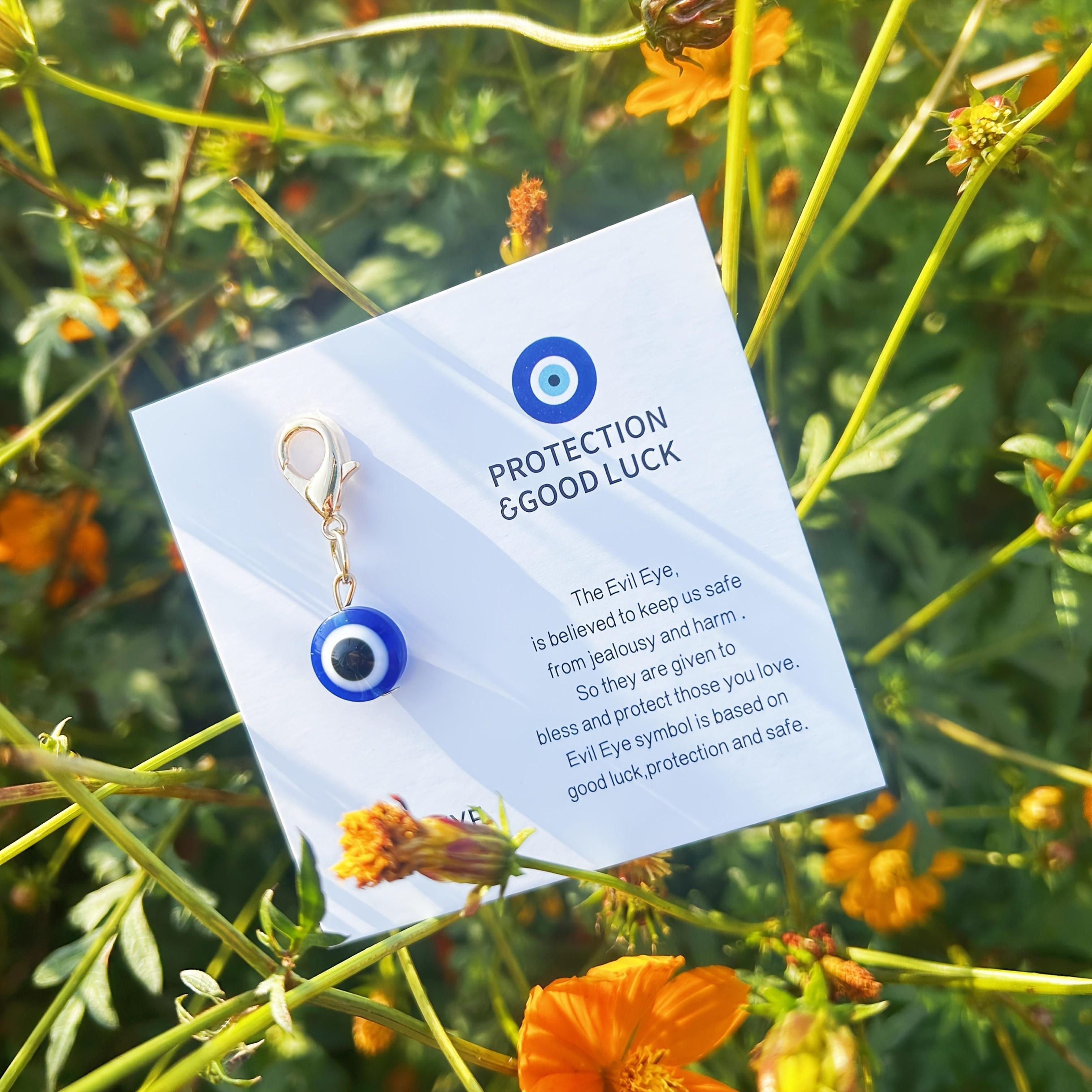 Devil'S Eye Keychain, Mini Keychain, Suitable for Birthdays, Weddings, Valentine'S Day, Holidays, And Graduation Season link chain