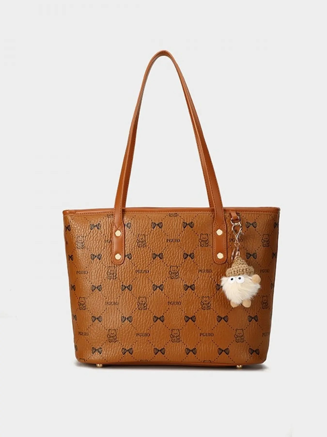 Women's new tote bag, high-end large shoulder bag with large capacity for commuting, Casual everyday bag, Leather tote