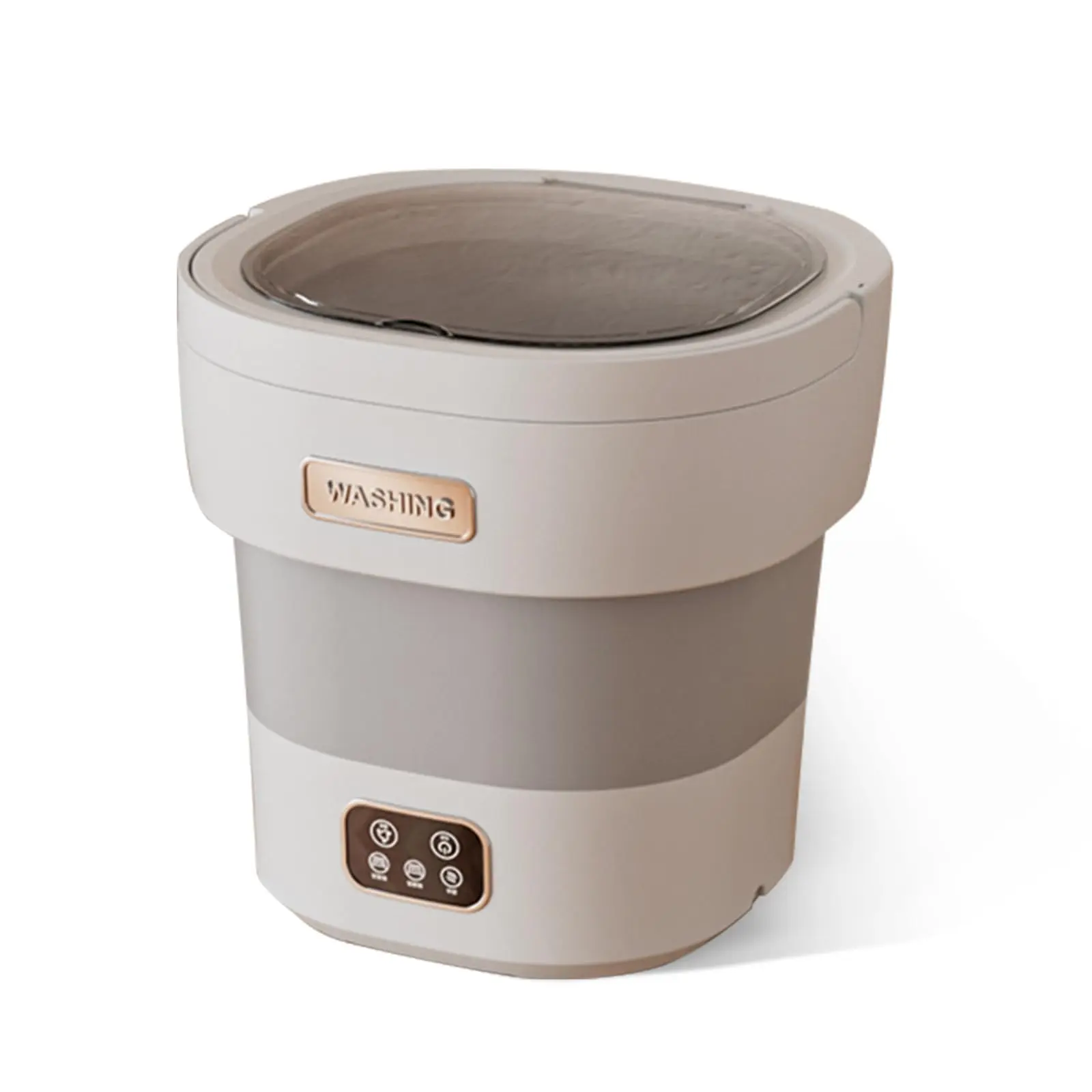 Mini Portable Washing Machine with 12L Large Capacity, Foldable Design, and 3 Cleaning Modes, Perfect for Washing Underwear and Small Clothes at Home, Hotel, or Camping