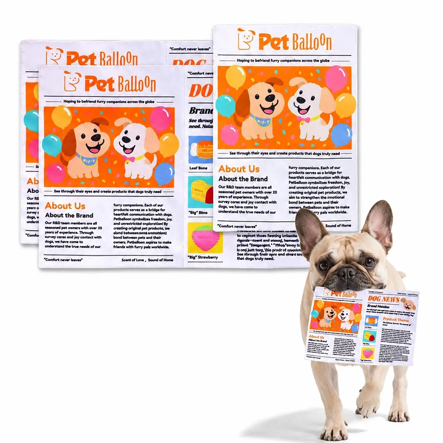 Pet Chew Newspaper, Daily Dog Teething Paper, Cute Pet Accessories, Pet Essentials, Pet Crafts, Dog Teething Toy