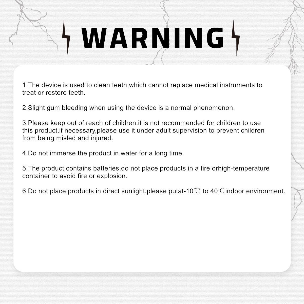 6 in 1 Electric Toothbrush, 1 Box Rechargeable Toothbrush & Accessories, Oral Irrigator, Teeth Cleaner, Personal Oral Care Appliance for Adults