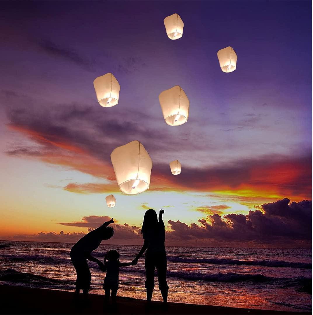 22 Pack White for Paper Lanterns. Paper Lanterns Make Activities More Meaningful, Each Package is Equipped with Operating Instructions. 22W