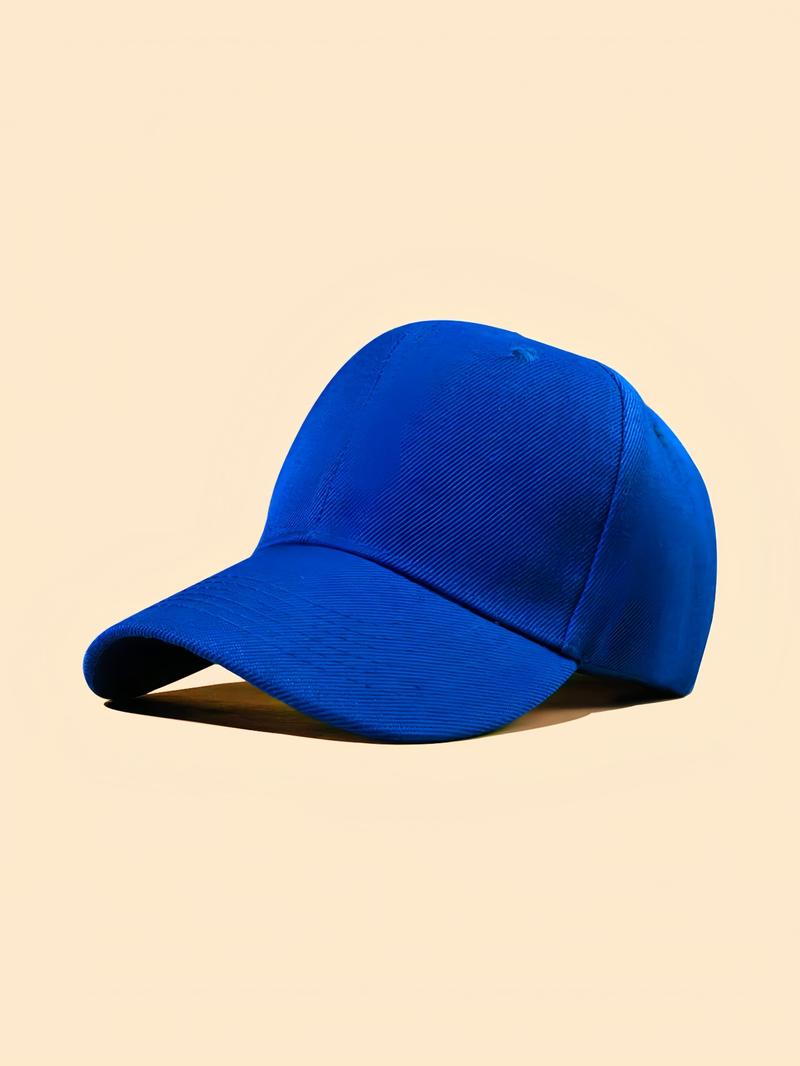 1 Piece/2pcs Unisex Casual Trendy Plain Color Baseball Cap Adjustable, Summer 2024 Street Style Sportive Minimalist Baseball Cap, Fashionable Hat for Men & Women for All Season, National Day Offers