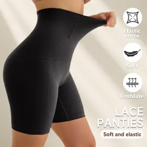 Women's High Waist Leg Shaping Shorts, Tummy Control, Hip Lift, Breathable Slimming Shapewear for Womenswear