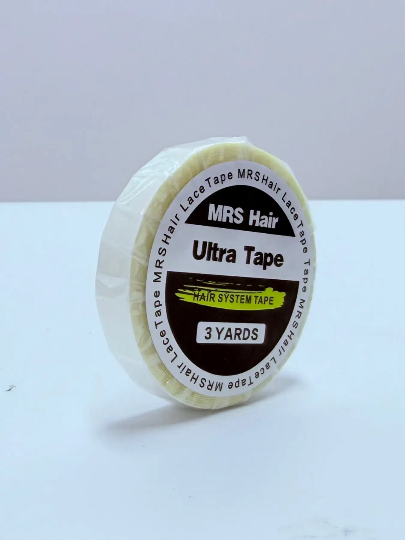 1 Roll Wide 0.8cm Strong Adhesive Hair Tape, Double-Sided Wig Glue, Ideal for Extensions, Wigs, Lace Wigs, All Seasons