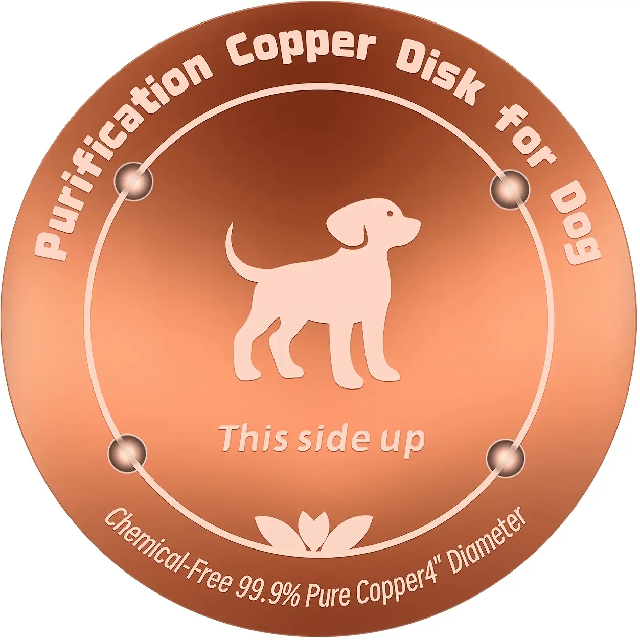 Copper Pet Water Purifier Filter Cartridge, 99.9% Pure Copper Water Purification Filter Element, Suitable for Cats, Dogs, Cattle, Sheep, Poultry And Other Pets. Reusable with No Chemical Additives, It Is a Water Purifier Specially Designed for Pets