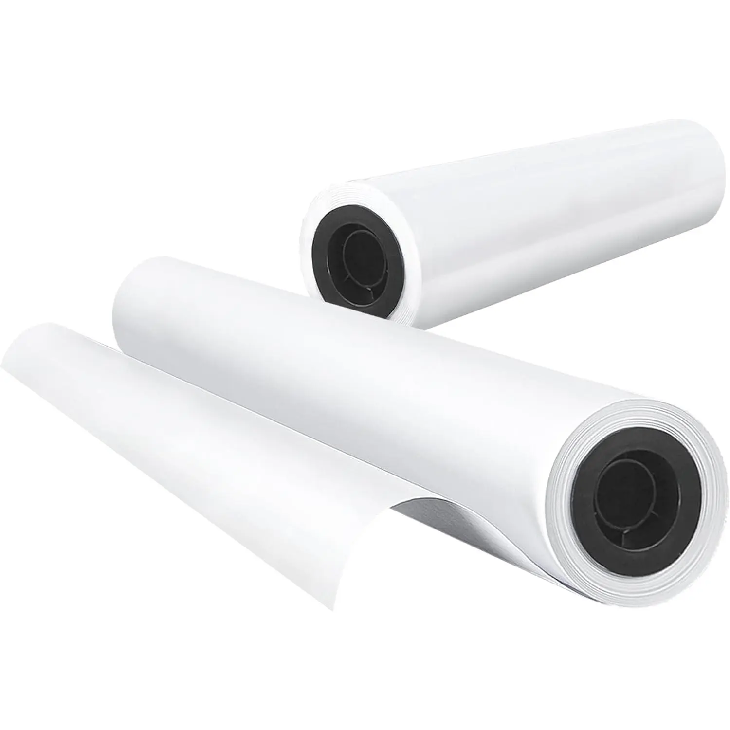 Plotter Paper 24" x 150',2 Rolls |  Wide Format Paper, 20lb CAD Bond Rolls 2" Core for CAD Printing  Wide Format Printers