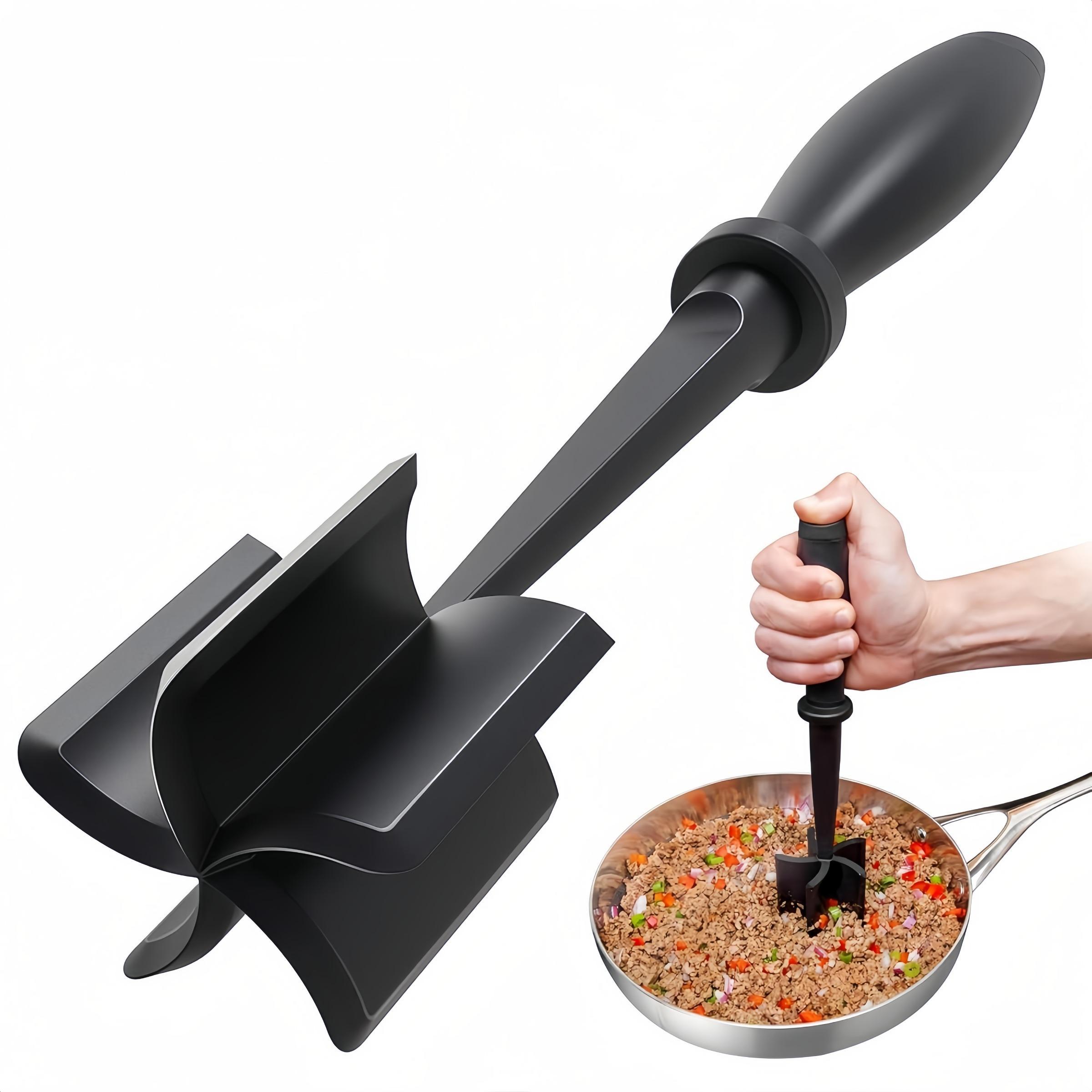 Meat Shredder, Kitchen Accessories Heat Resistant Hamburger Handheld Meat Chopper, Kitchen Utensils Supplies, Summer for Gift