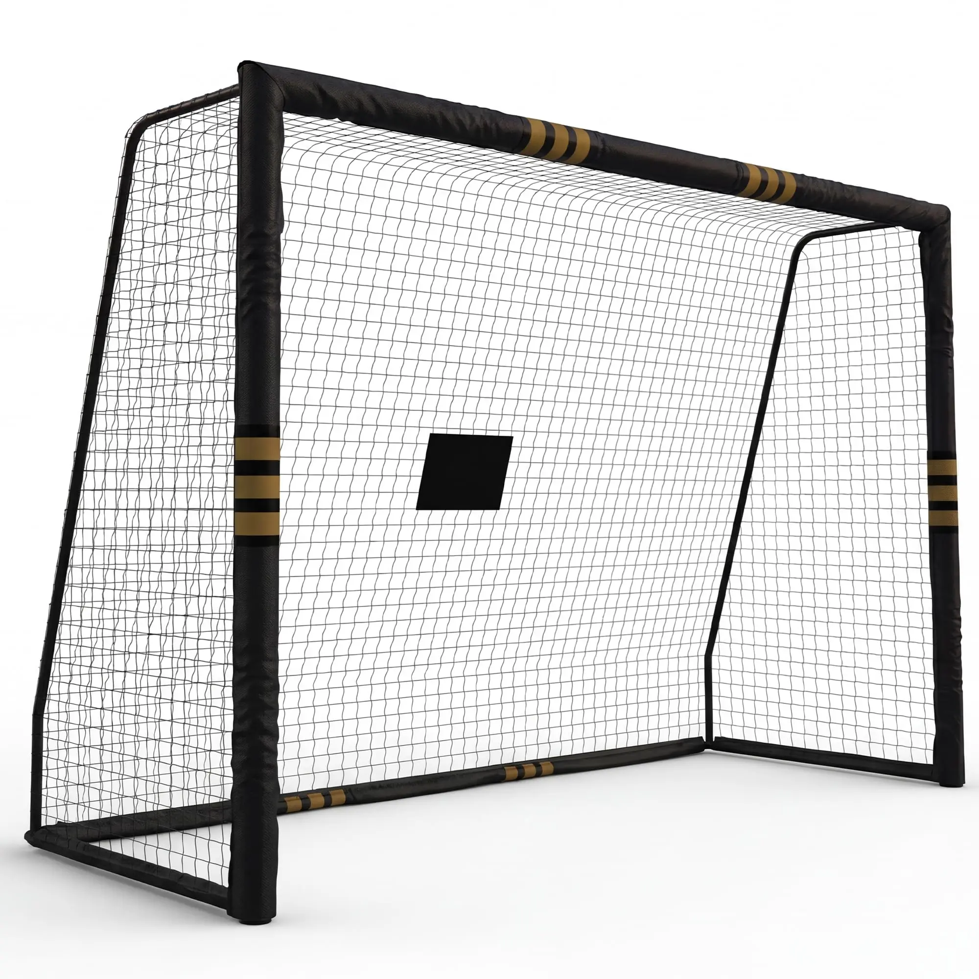 8x5 FT Portable Soccer Goal with 8x5 FT Net, Pearl Foam Padded Lightweight Frame, PE Net, Outdoor Ready for Backyard Training, Family Games, Soccer Skills Development