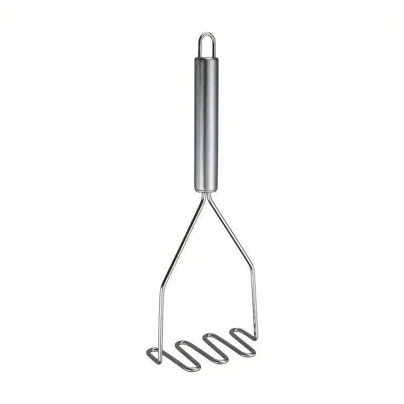 1pc Stainless Steel Potato Ricer, Potato Masher, Potato Press Mud, Potato Mud Pressing Tool, Vegetable And Fruit Manual Masher Pressing Tool