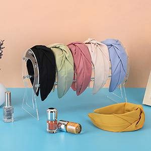 Headband Holder, Clear Headband Organizer, Acrylic Hair Hoop Display Stand, Hairband Rack Holder, Headband Storage Holder home  rack